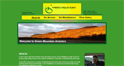 Desktop Screenshot of greenmountainavionics.com